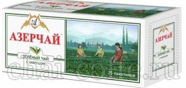 Чай Азерчай зеленый 25 пак.х24
