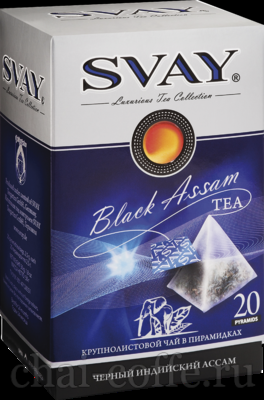 Чай черный Svay Black Assam 20 пак.