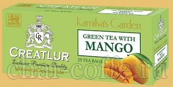 Чай Creatlur Kamiliya Garden зеленый  Манго 25 пак.