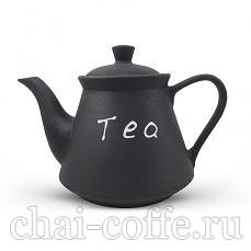 Чай Хайтон Этна керамический чайник черный 80 г*12