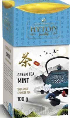 Чай Хайтон Китайский зеленый с мятой 100 гр.х24