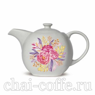 Чай Хайтон Пионы керамический чайник 80 гр.