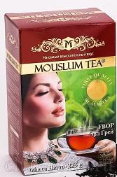 Чай Mouslum черный с бергамотом 100 гр.х120