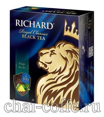 Чай Ричард Кингз Ти № 1 синяя пачка со львом