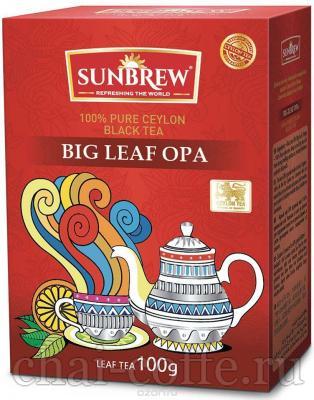 Чай Sunbrew Big Leaf OPA 100 гр.х40
