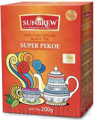 Чай Sunbrew Super Pekoe 200 гр.х24