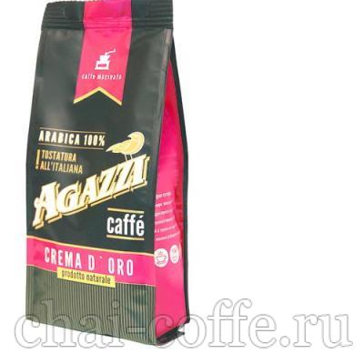 Кофе AGAZZI CREMA DORO молотый 200 гр*12