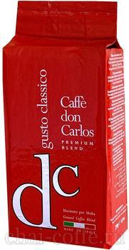 Кофе Carraro Don Carlos  Gusto молотый 250 гр