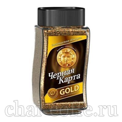 кофе Черная Карта Голд 95 гр с/б