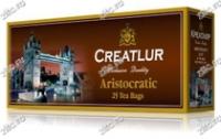 Чай Creatlur Aristocratic пакетированый коричневая пачка