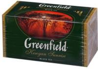 Чай Гринфилд в картонной пачке по 25 пакетиков