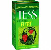 Чай Tess Flirt зеленая пачка зеленый чай
