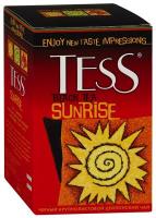 Чай Tess Sunrise красная пачка солнце черный чай рассыпной