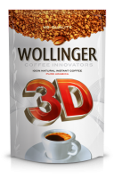 Кофе Wollinger 3D в мягкой маленькой белой пачке
